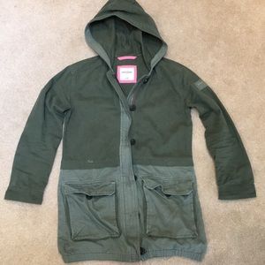 Abercrombie Green Cargo Jacket